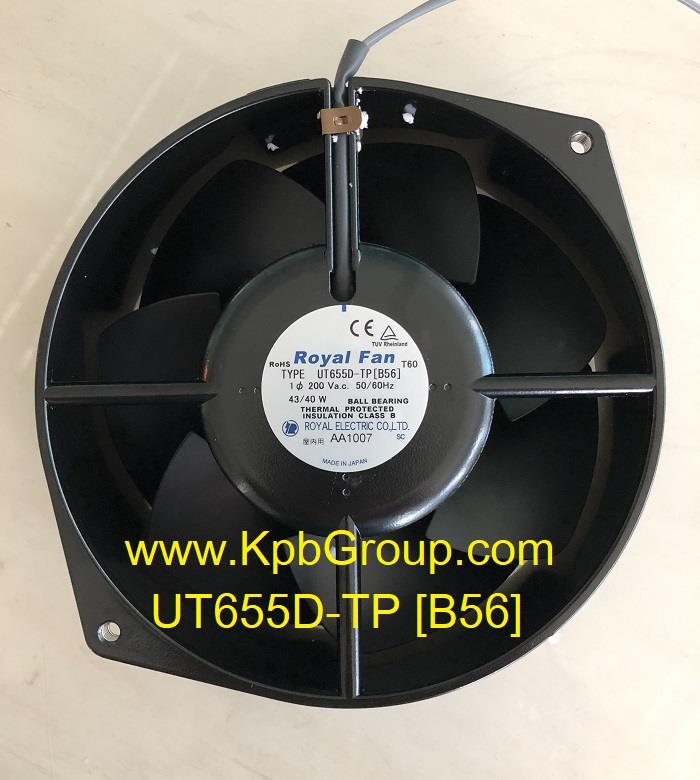 ROYAL Axial Fan UT650D-TP Series,UT650D-TP, UT651D-TP, UT652D-TP, UT655D-TP, UT655D-TP [B56], UT655D-TP [F15], UT656D-TP, UT657D-TP, ROYAL, Electric Fan, Axial Fan, Cooling Fan,ROYAL,Machinery and Process Equipment/Industrial Fan