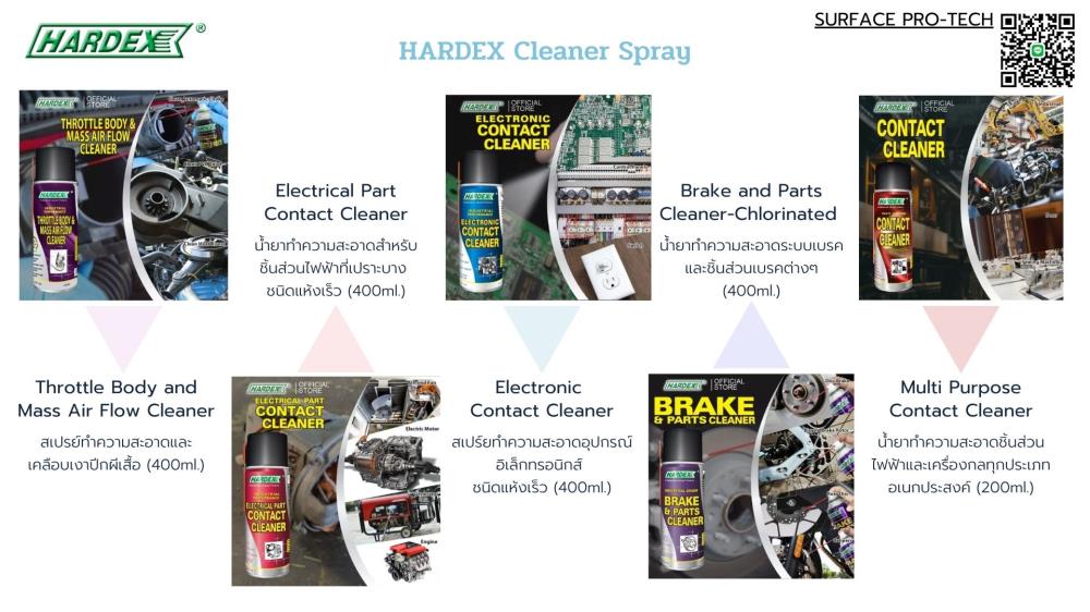 Hardex Cleaner Spray สเปรย์ทำความสะอาดสำหรับอุตสาหกรรมเครื่องจักรและยานยนต์ (Throttle Body and Mass Air Flow/Electronic/Electrical Part/Brake and Parts/Multi Purpose Contact Cleaner)>>สอบถามราคาพิเศษได้ที่0918157073ค่ะ<<,contact cleaner,คอนแทคคลีนเนอร์,น้ำยาล้างหน้าสัมผัสทางไฟฟ้า,สเปรย์คอนแทคคลีนเนอร์,สเปรย์ล้างหน้าสัมผัสไฟฟ้า,electronic contact cleaner,น้ำยาทำความสะอาดแผงวงจรอิเล็คทรอนิกส์,contact cleaner น้ำยาทำความสะอาดชิ้นงาน,brake part,สเปรย์ทำความสะอาด,กระบอกเติมน้ำมันเบรก,น้ำยาทำความสะอาดคราบน้ำมัน,สเปรย์ทำความสะอาด,สเปรย์ทำความสะอาดปีกผีเสื้อ,Mass Air Flow Cleaner,Throttle Body Cleaner,Electronic Contact Cleaner,Electrical Part Contact Cleaner,Brake and Parts Cleaner,Multi Purpose Contact Cleaner,Contact Cleaner,น้ำยาทำความสะอาดชิ้นส่วนไฟฟ้า,น้ำยาทำความสะอาดเบรคและชิ้นส่วนเบรค,สเปร์ยทำความสะอาดอุปกรณ์อิเล็กทรอนิกส์,ไล่ความชื้นในชิ้นส่วนอุปกรณ์ไฟฟ้า,Hardex,Plant and Facility Equipment/Cleaning Equipment and Supplies/Cleaners