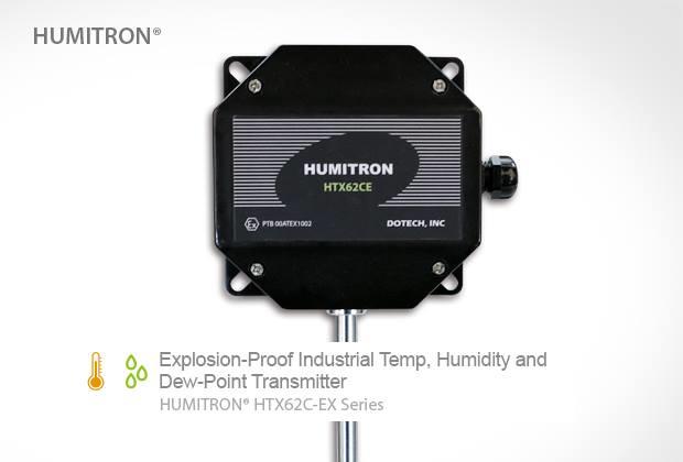 HTX62C-EX Series Explosion-Proof Industrial Temp, Humidity  and Dew-Point Transmitter (Communication)