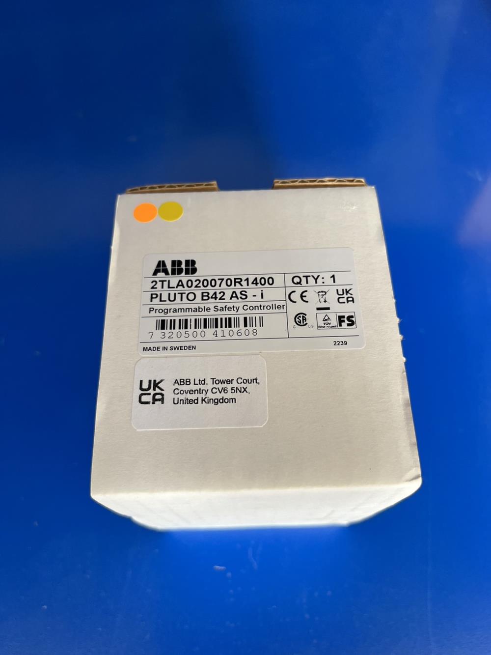 Programmable Safety Controller 2TLA020070R1400 Pluto B42 AS-i,2TLA020070R1400 Pluto  B42 AS-i,ABB,Automation and Electronics/Automation Equipment/General Automation Equipment