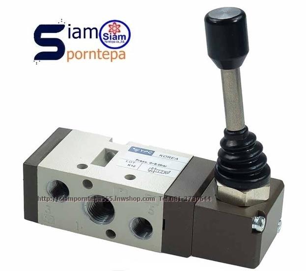 HLV310-S YPC Hand valve 5/2 size 1/8" แฮนด์วาล์ว Pressure 0-10bar 150psi ส่งฟรีทั่วประเทศ,HLV310-S YPC Hand valve 5/2 size 1/8",HLV310-S YPC Hand valve 5/2 size 1/8" แรงดัน 10บาร์ ,YPC solenoid valve Korea,Plant and Facility Equipment/Air Handling Equipment