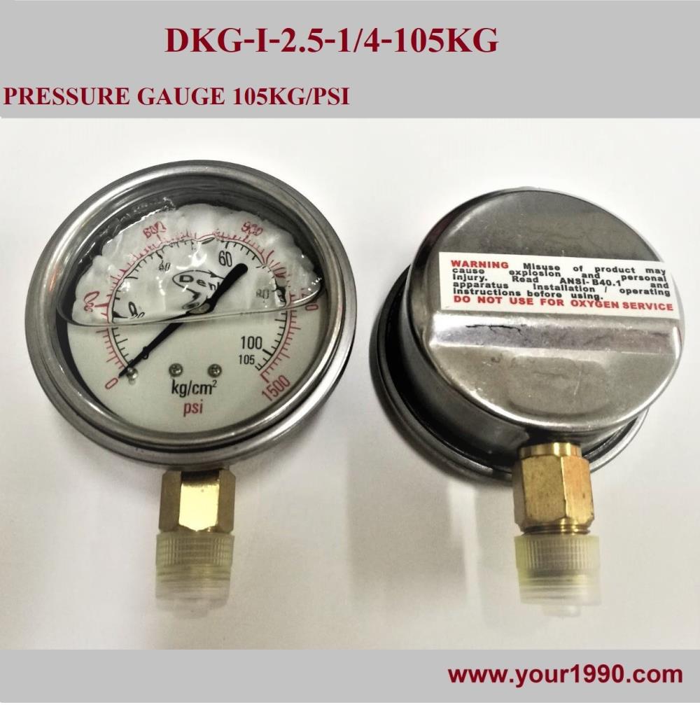 Pressure Gauge,Pressure Gauge/เกจ,Denki,Instruments and Controls/Gauges