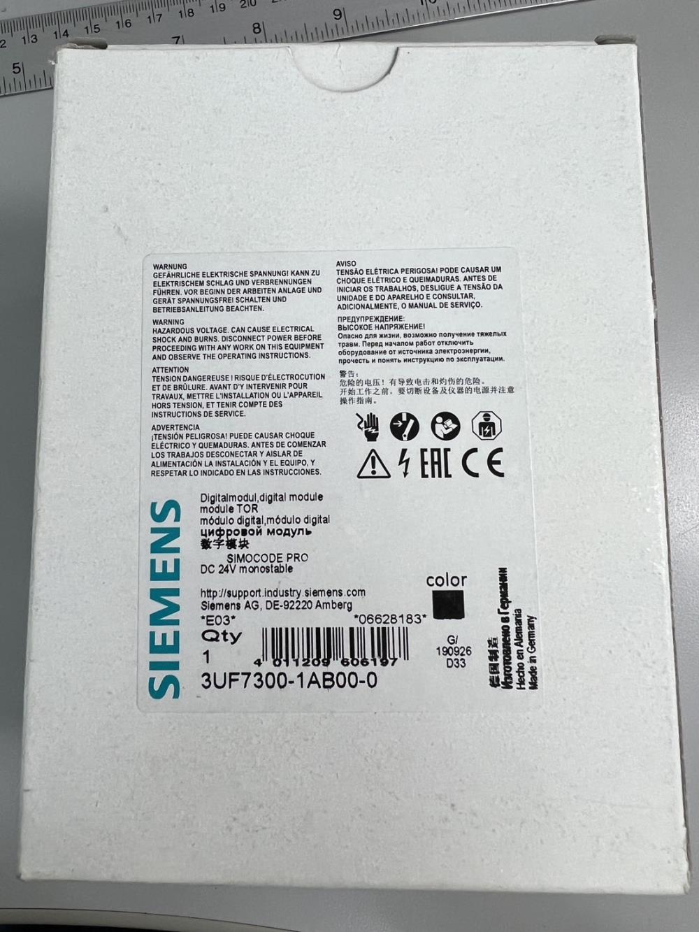 Siemens 3UF7300-1AB00-0 Digital module