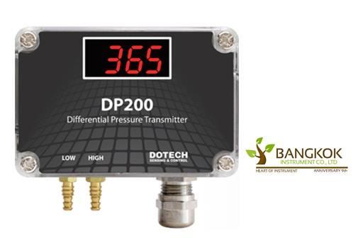 DP200  Series (-2500 to 2500 Pa) Differential Pressure Transmitter,Differential Pressure Transmitter DP200  Series (-2500 to 2500 Pa),Dotech (Korea),Automation and Electronics/Electronic Components/Transmitters
