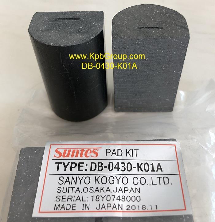 SUNTES Pad Kit DB-0430 Series,DB-0430-K01A, DB-0430-K01C, DB-0430-K01D, SUNTES, Pad Kit, Brake Pad, Brake Liner, ผ้าเบรค,SUNTES,Machinery and Process Equipment/Brakes and Clutches/Brake Components