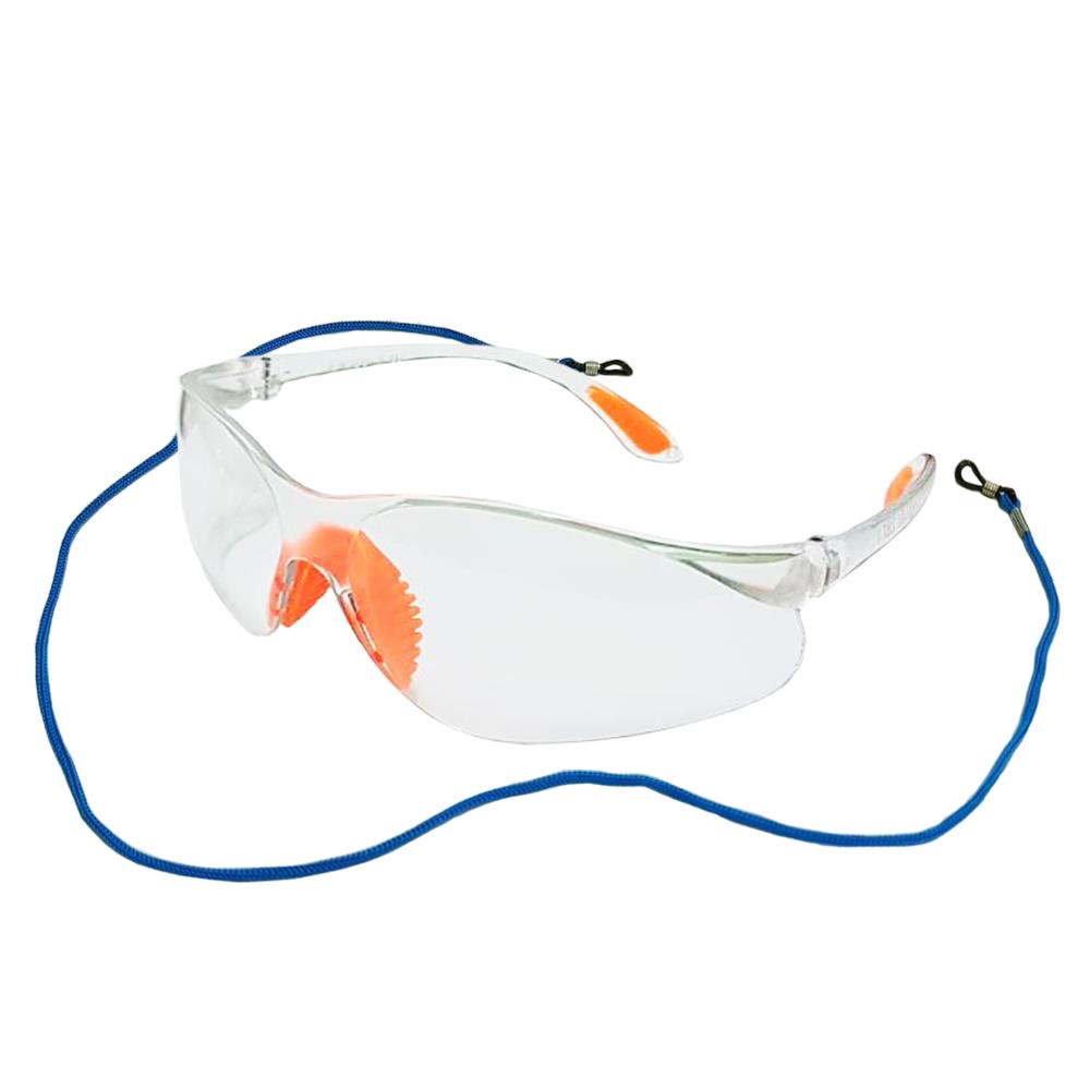 แว่นเซฟตี้เลนส์ใส ขาสีส้ม,แว่นตานิรภัย,BEST ONE,Plant and Facility Equipment/Safety Equipment/Eye Protection Equipment