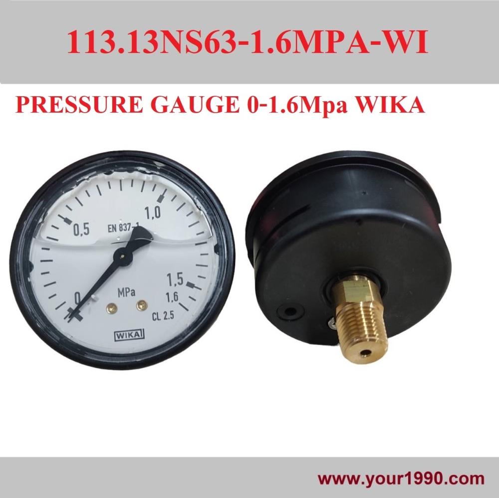 Pressure Gauge,Pressure Guage/Gauge/เกจ,WIKA,Instruments and Controls/Gauges