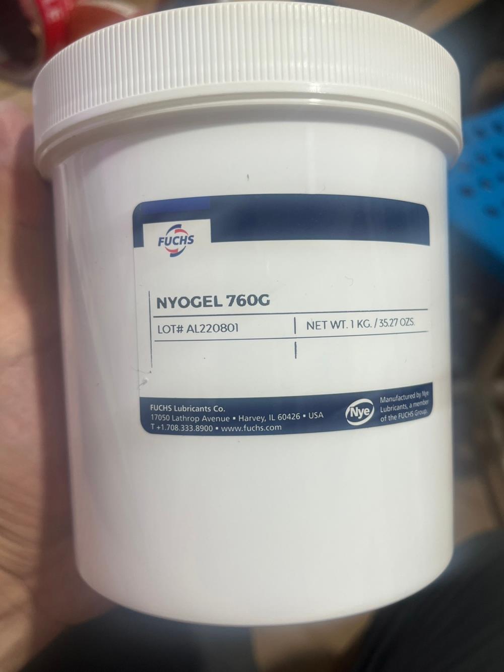 NyoGel 760G - The Leading Connector Grease ขนาด 1 kg......  มีของพร้อมส่ง จำนวนจำกัด,NYE NyoGel 760G,NYE,Hardware and Consumable/Industrial Oil and Lube