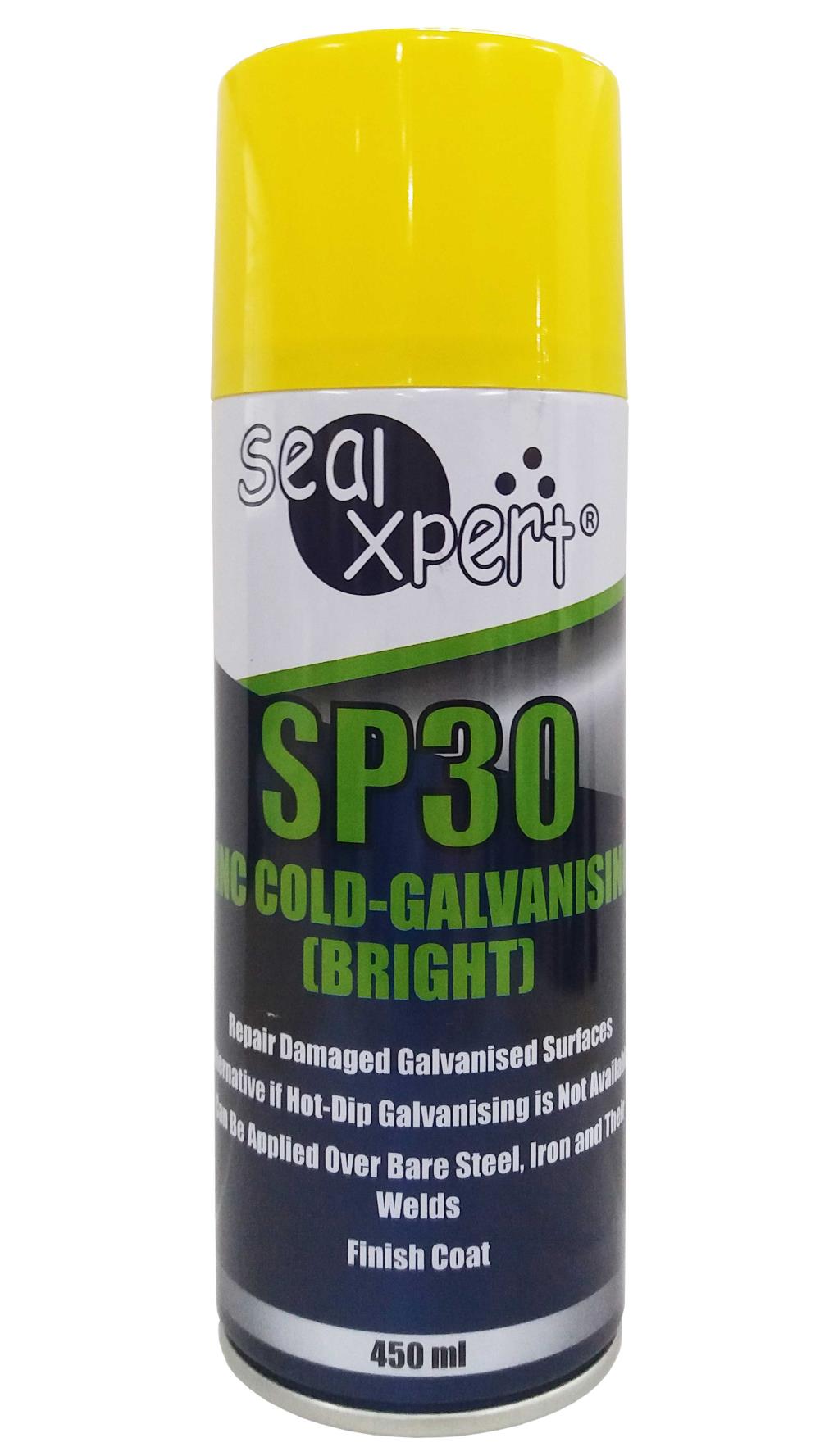 SP30 Zinc Cold-Galvanising (Bright)  สเปรย์สังกะสีเหลวสีเทาเงิน 