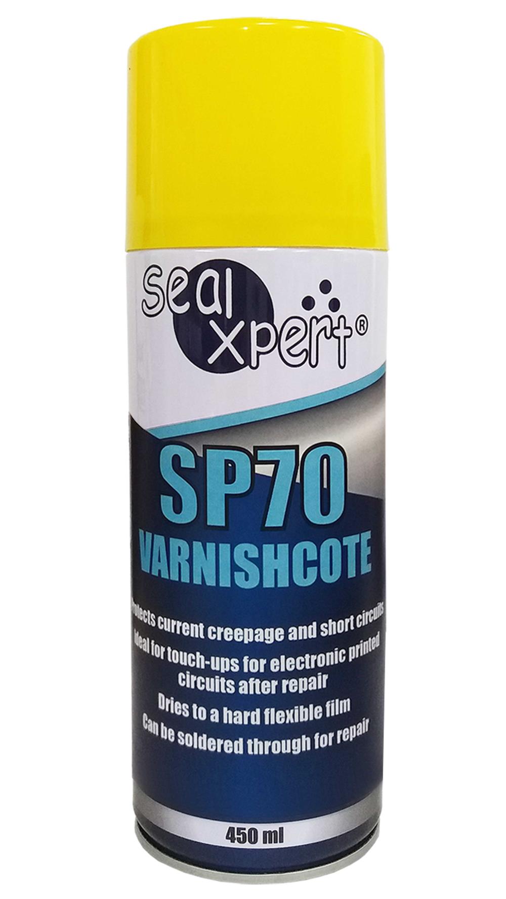 Sealxpert  SP70 Vanish Spary	  วานิชสเปร์ยเคลือบขดลวด : SP70Rสีแดง/SP70Cสีใส