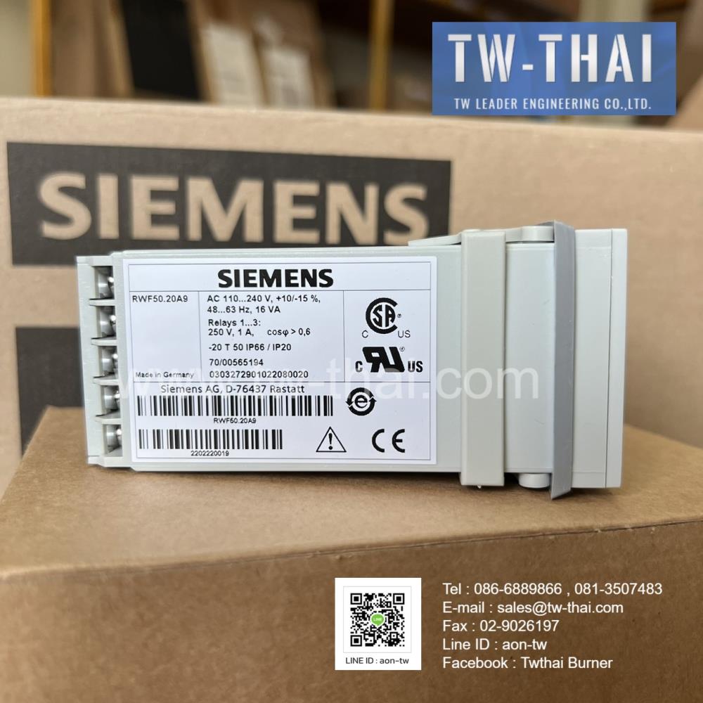 Siemens RWF50.20A9,digital controller,Siemens RWF50.20A9,Siemens RWF50,RWF50,RWF50.20A9,Siemens,Instruments and Controls/Controllers