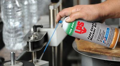 LPS Food Grade Machine Oil สเปรย์หล่อลื่นฟู้ดเกรด (ชนิดฟิล์มเปียก) สำหรับใช้ในอุตสาหกรรมอาหารและยา