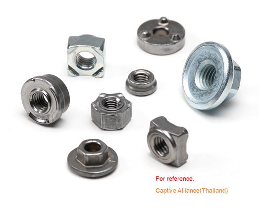 Weld nut,Weld nut, Square weld nut, Round Weld nut,BOHSEI,Hardware and Consumable/Fasteners