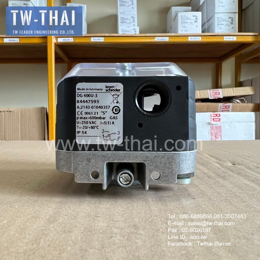 Kromschroder  DG 400U-3,DG 400U-3,DG 400U,Kromschroder  DG 400U-3,Kromschroder  DG 400U,pressure switch,Kromschroder,Instruments and Controls/Controllers