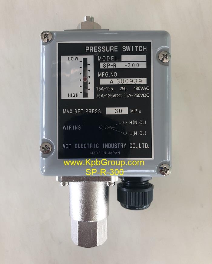 ACT Pressure Switch SP-R-300,SP-R-300, ACT, Pressure Switch,ACT,Instruments and Controls/Switches