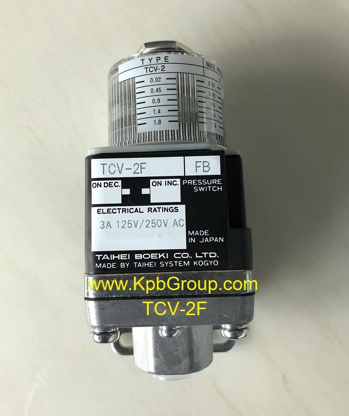 TAIHEI BOEKI Pressure Switch TCV Series,TCV-5, TCV-1, TCV-2, TCV-2F, TAIHEI BOEKI, Pressure Switch,TAIHEI BOEKI,Instruments and Controls/Switches