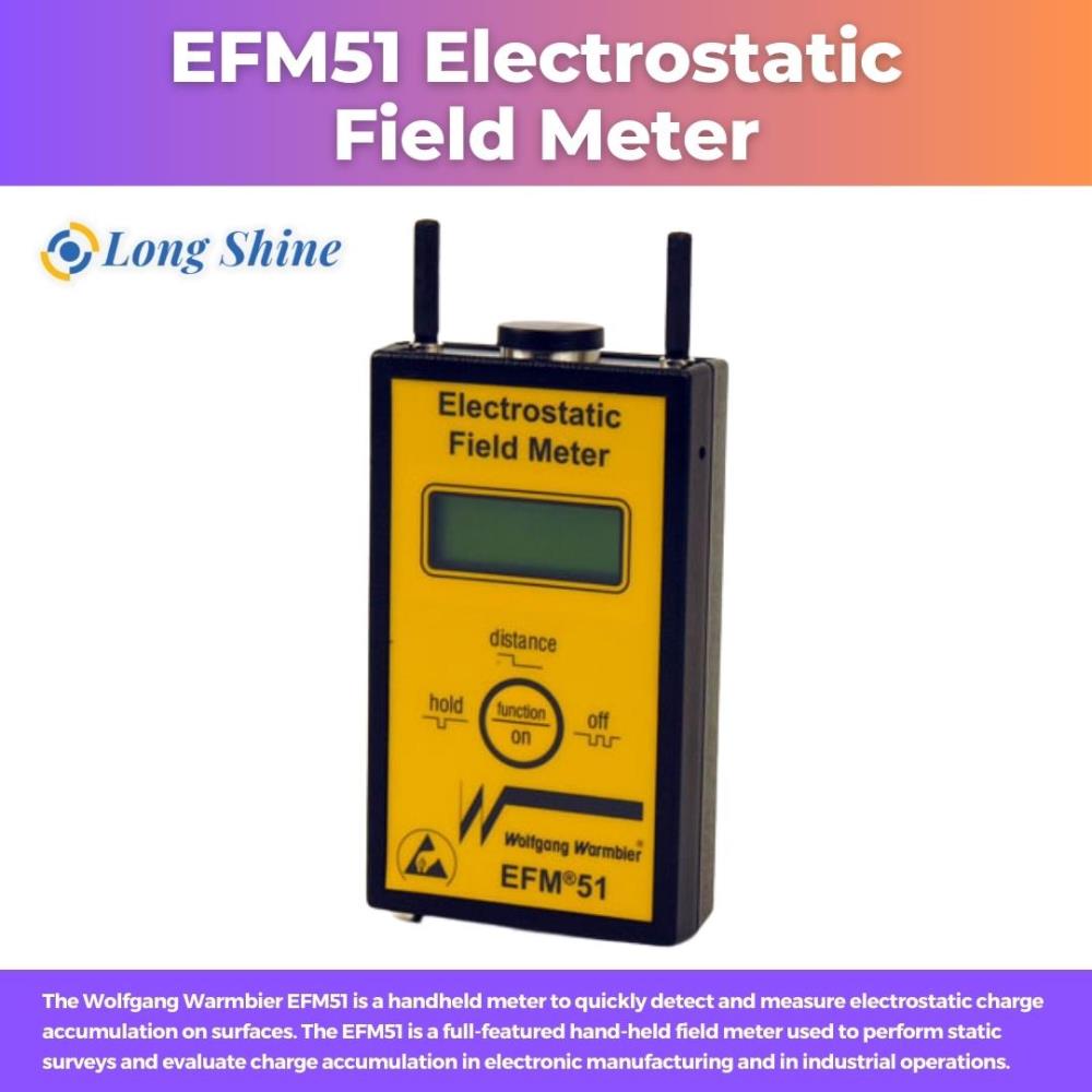 EFM51 Electrostatic Field Meter,EFM51 Electrostatic Field Meter,,Instruments and Controls/Test Equipment