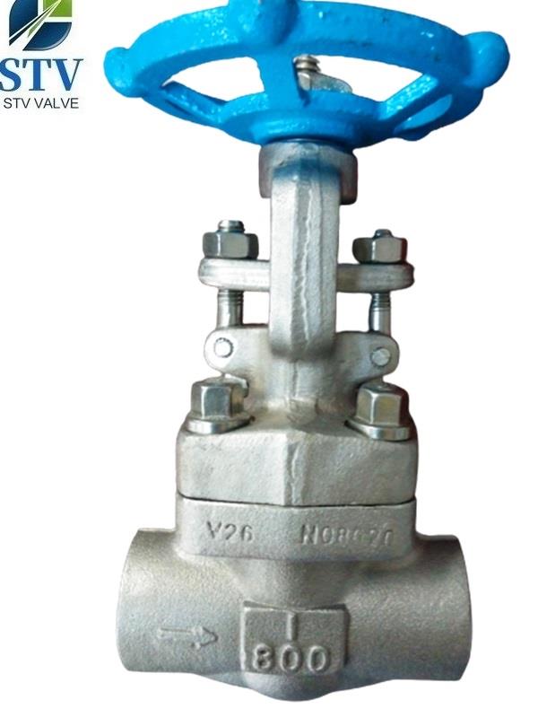 A182 F347 Forged Gate Valve ,3/4 Inch,2500LB,SW End
