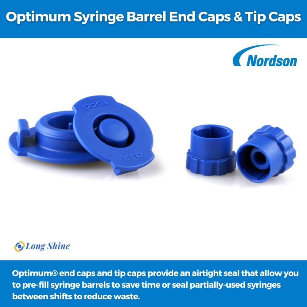 Optimum Syringe Barrel End Caps & Tip Caps,Optimum Syringe Barrel End Caps & Tip Caps,Nordson,Tool and Tooling/Accessories
