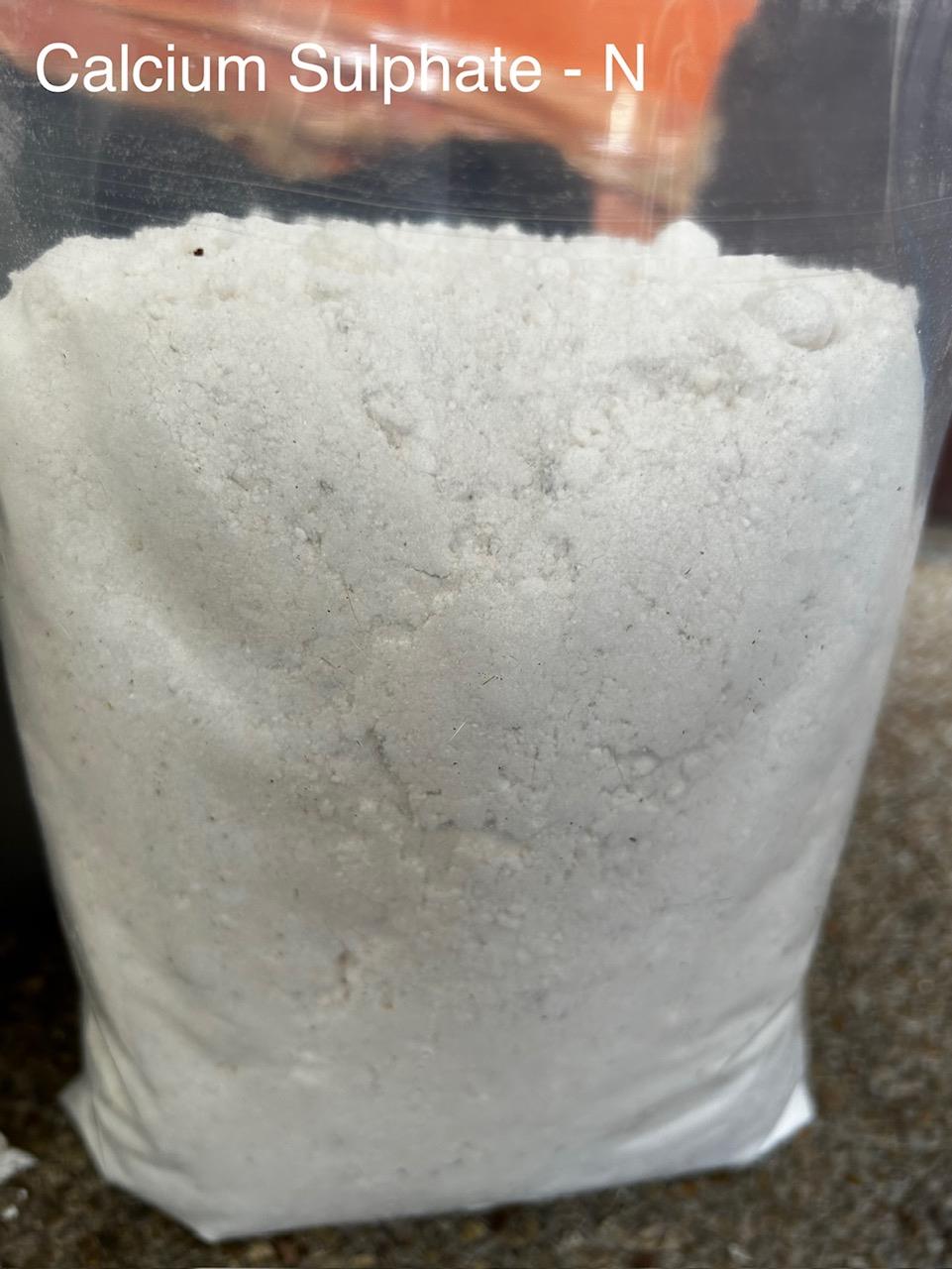 ผงยิปซั่ม (Calcium Sulphate)