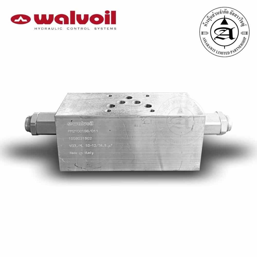 วาล์วกันตก (CounterBalance valve) ยี่ห้อ Walvoil รุ่น VODL/ML Series,VODL/ML,Walvoil,CounterBalance,valve,วาล์วกันตก,วาล์วเคาน์เตอร์บาลานซ์,Walvoil,Pumps, Valves and Accessories/Valves/Control Valves