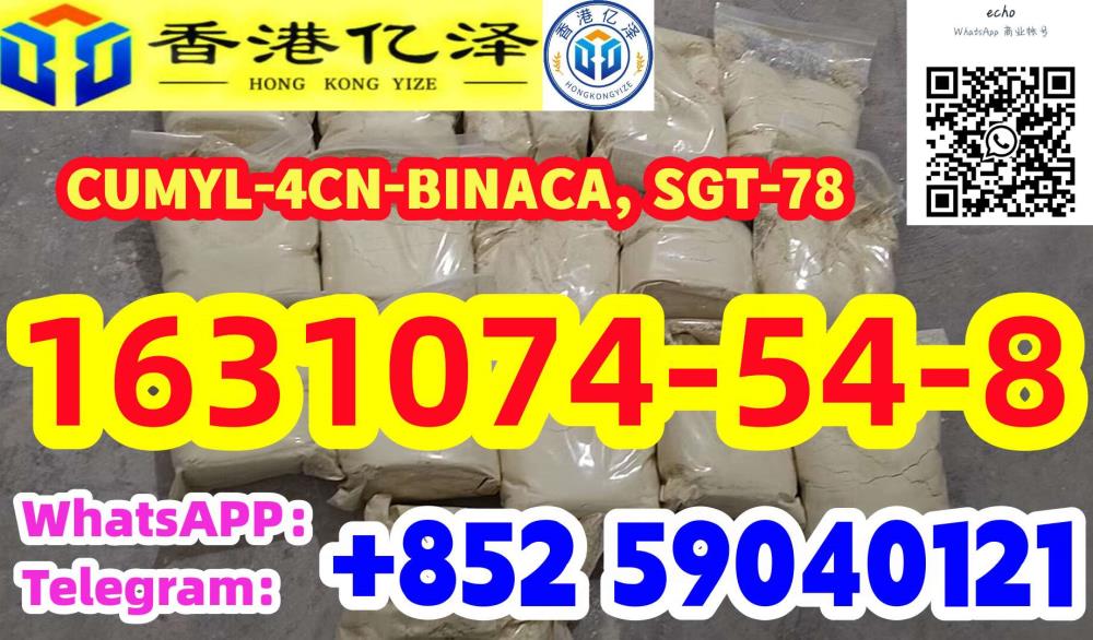 CAS:"  1631074-54-8"  CUMYL-4CN-BINACA, SGT-78	,We have a wide variety of products at favorable prices. If interested, please contact me on WhatsApp and telegram+852 59040121,,Chemicals/Absorbents