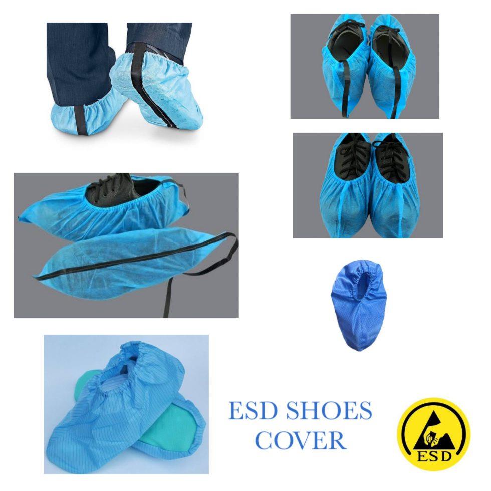  ถุงคลุมรองเท้ากันไฟฟ้าสถิตย์ (ESD Shoe Cover)