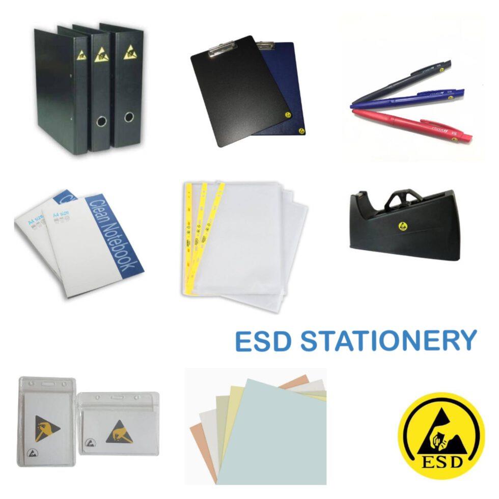 เครื่องใช้สำนักงานป้องกันไฟฟ้าสถิตย์ (ESD STATIONERY),อุปกรณ์สำนักงานกันไฟฟ้าสถิตย์,,Electrical and Power Generation/Safety Equipment
