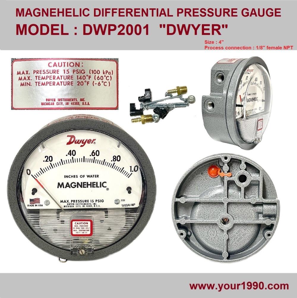 Difference Pressure Gauge,Differential Pressure Gauge/Magnehelic Differential Pressure Gauge,Dwyer,Instruments and Controls/Gauges