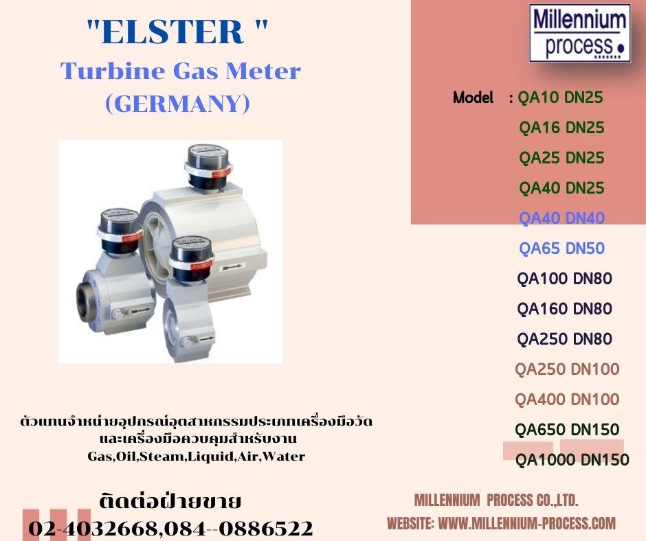 ELSTER GAS METER,Turbine Meter,Elster,Instruments and Controls/Flow Meters