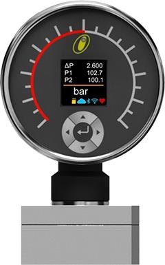 Ogauge Differential Pressure Gauge with 4 Relays and Transmitter