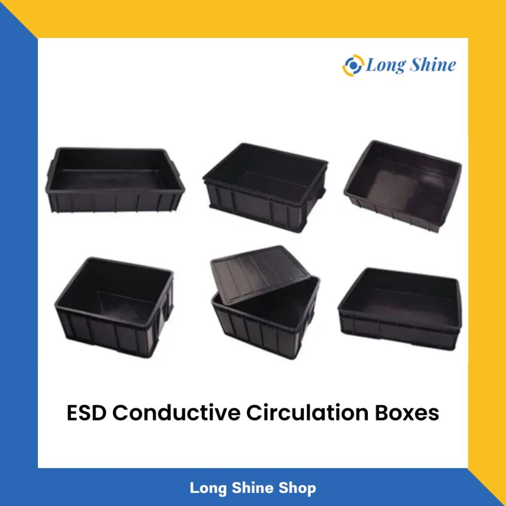 ESD Conductive Circulation Boxes,ESD Conductive Circulation Boxes,,Materials Handling/Boxes