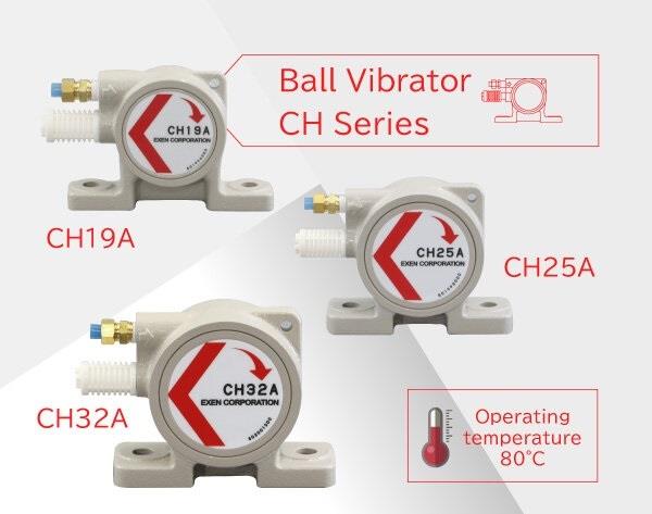 EXEN Pneumatic Rotary Ball Vibrator CH Series,CH19A, CH25A, CH32A, EXEN, Pneumatic Rotary Ball Vibrator,EXEN,Machinery and Process Equipment/Equipment and Supplies/Vibration Control