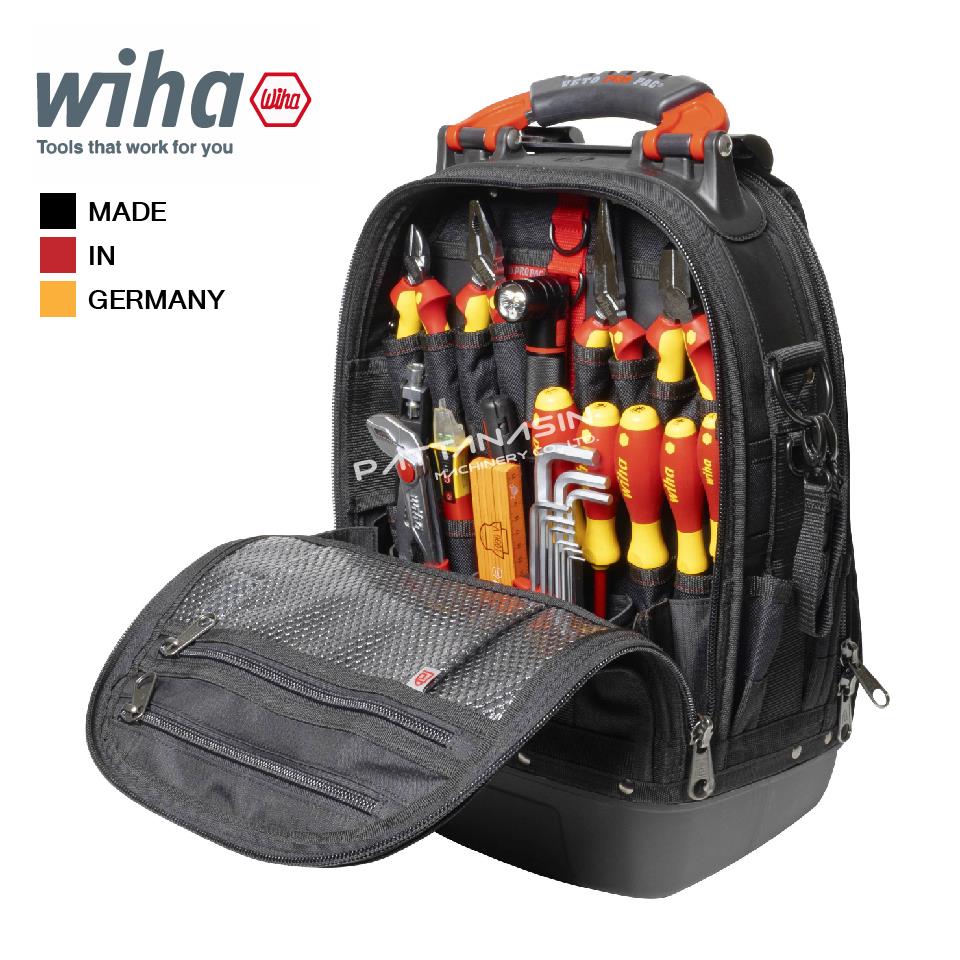 Wiha ชุดกระเป๋า+เครื่องมือ(26 ตัว/ชุด) No.45153,กระเป๋าเครื่องมือ,WIHA,Tool and Tooling/Tool Cases and Bags