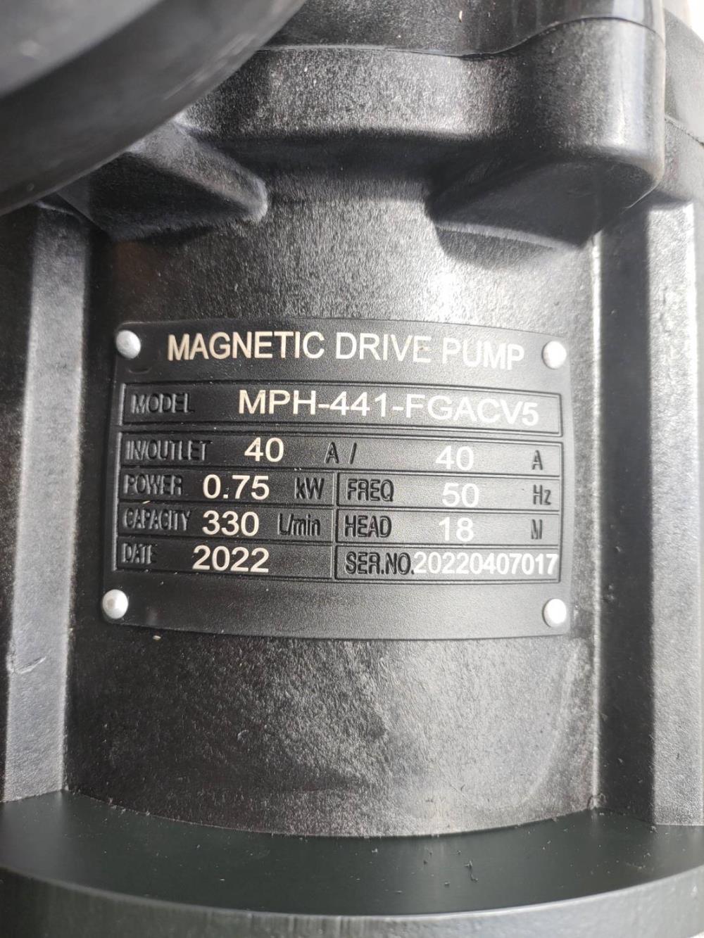 Magnetic drive pump