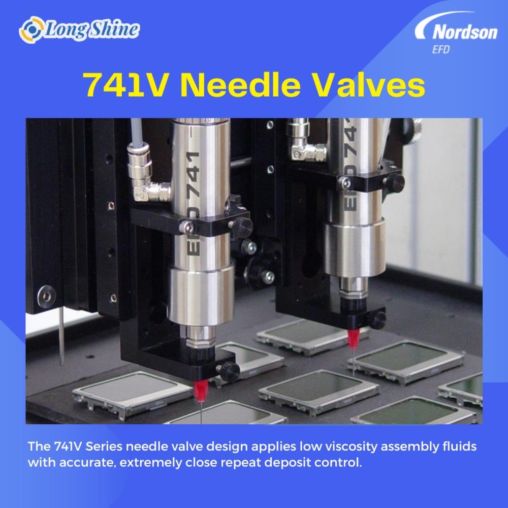 741V Needle Valves,741V Needle Valves,Dispense Valve,Nordson EFD,Nordson EFD,Machinery and Process Equipment/Applicators and Dispensers/Dispensers