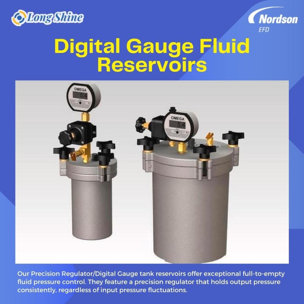 Digital Gauge Fluid Reservoirs,Digital Gauge Fluid Reservoirs,Tanks,Nordson EFD,Nordson EFD,Machinery and Process Equipment/Applicators and Dispensers/Dispensers