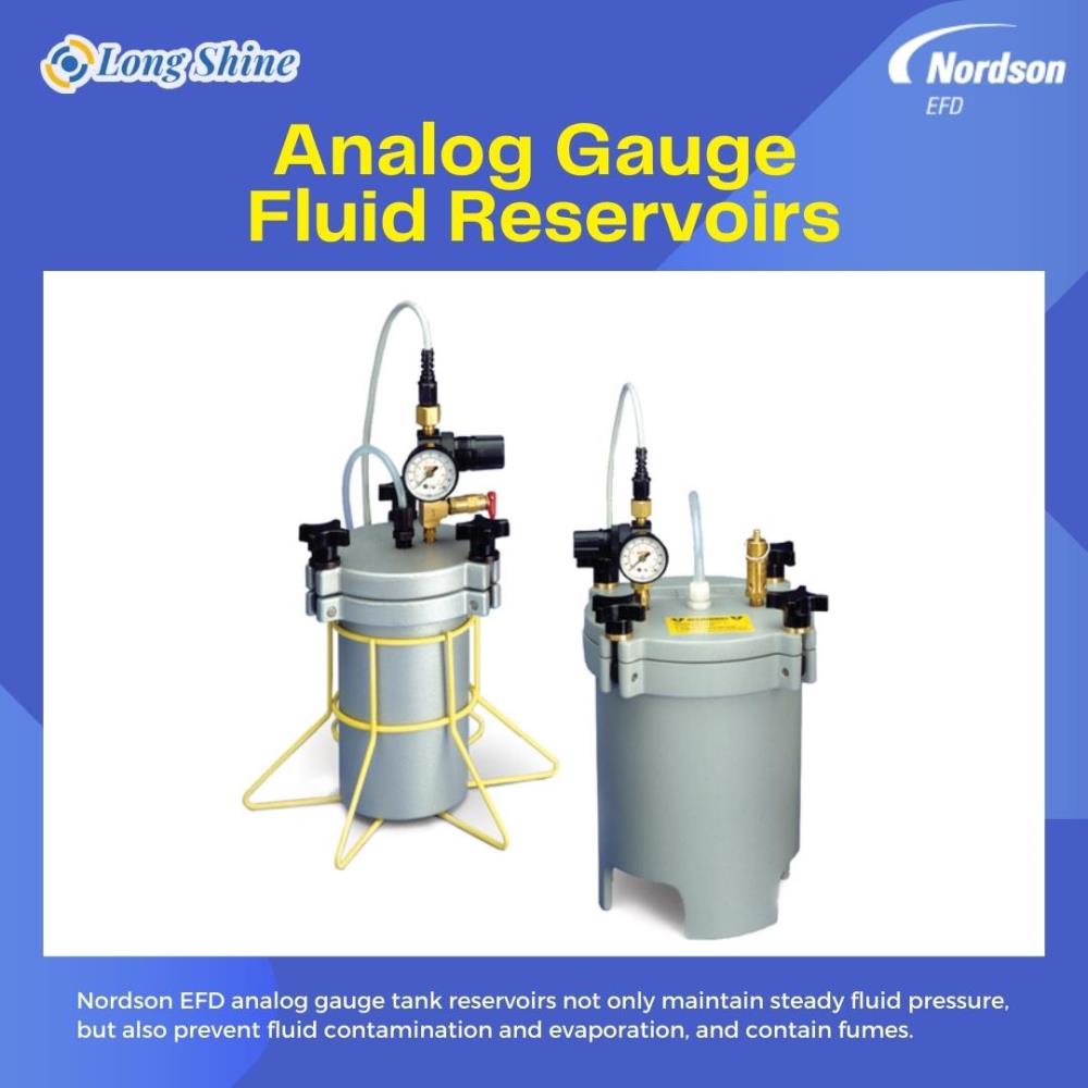 Analog Gauge Fluid Reservoirs,Analog Gauge Fluid Reservoirs,Tanks,Nordson EFD,Nordson EFD,Machinery and Process Equipment/Applicators and Dispensers/Dispensers