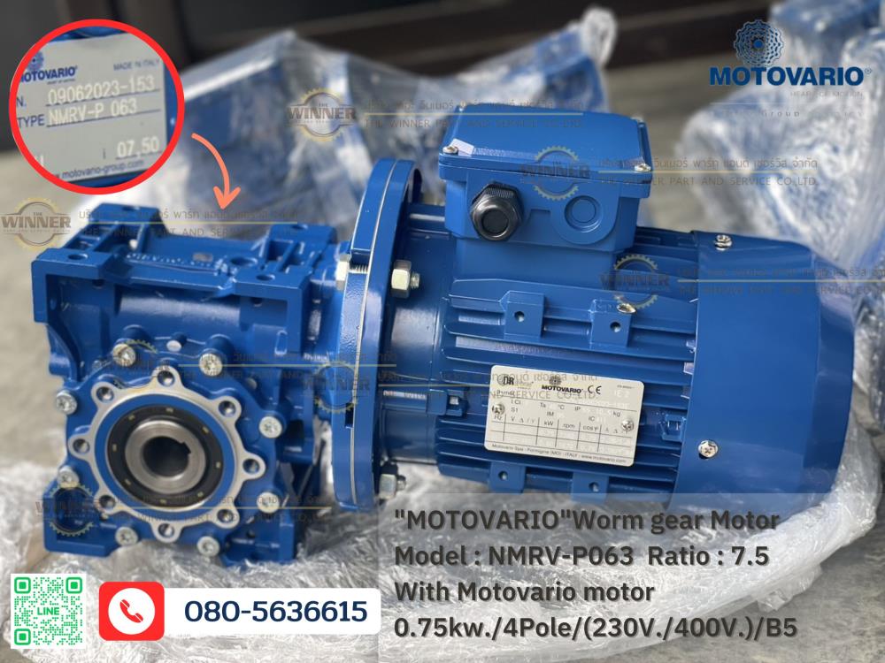 "MOTOVARIO"Worm gear Motor,worm gears ,MOTOVARIO ITALY ,Electrical and Power Generation/Power Transmission