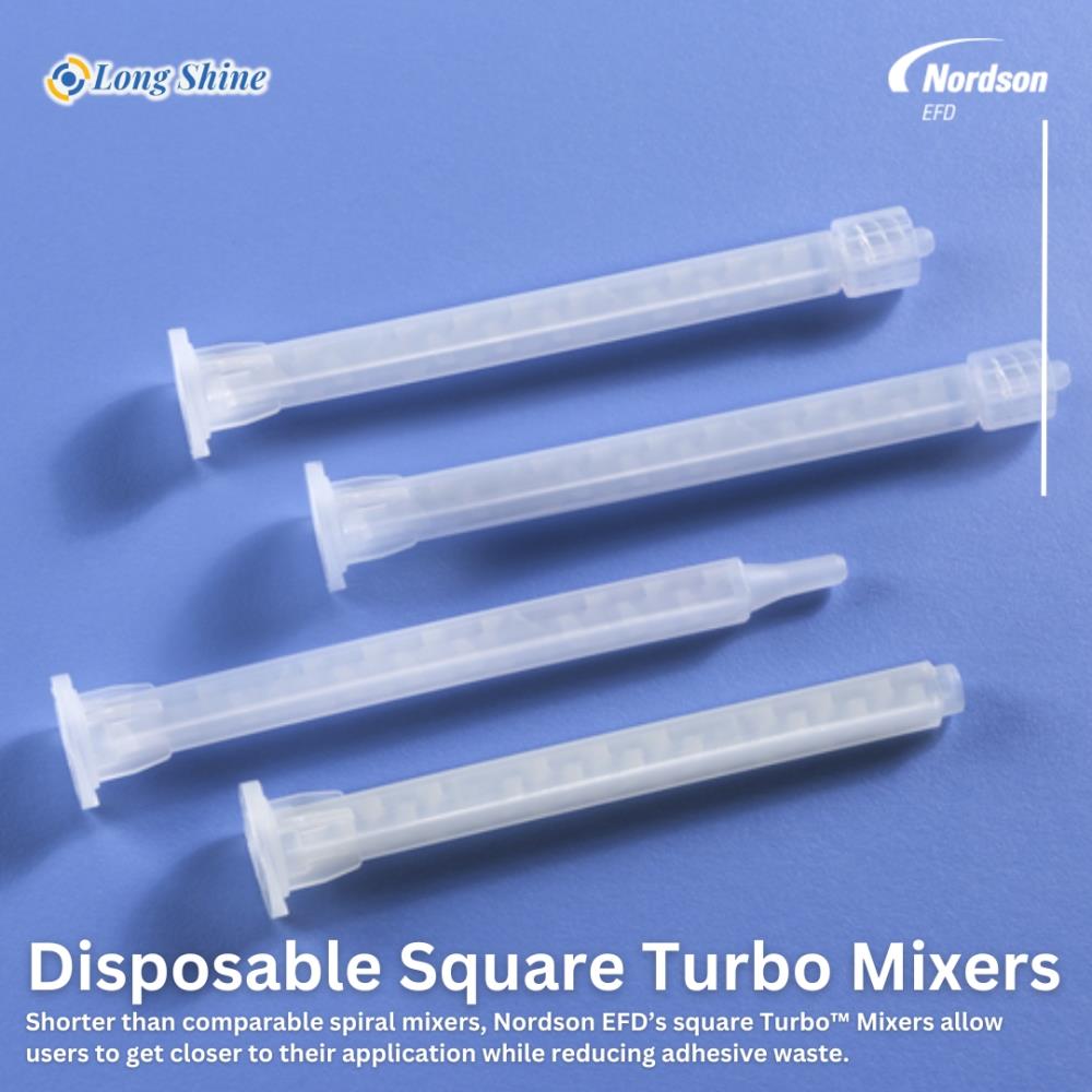 Disposable Square Turbo Mixers,Disposable Square Turbo Mixers,Mixers,Nordson EFD,์Nordson EFD,Machinery and Process Equipment/Applicators and Dispensers/Dispensers