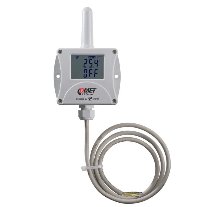 W0850 ที่ใช้วัอุณหภูมิด้วย wireless กับ 2 state input สัญญาณ Sigfox loT,Temperature,COMET,Instruments and Controls/Measuring Equipment