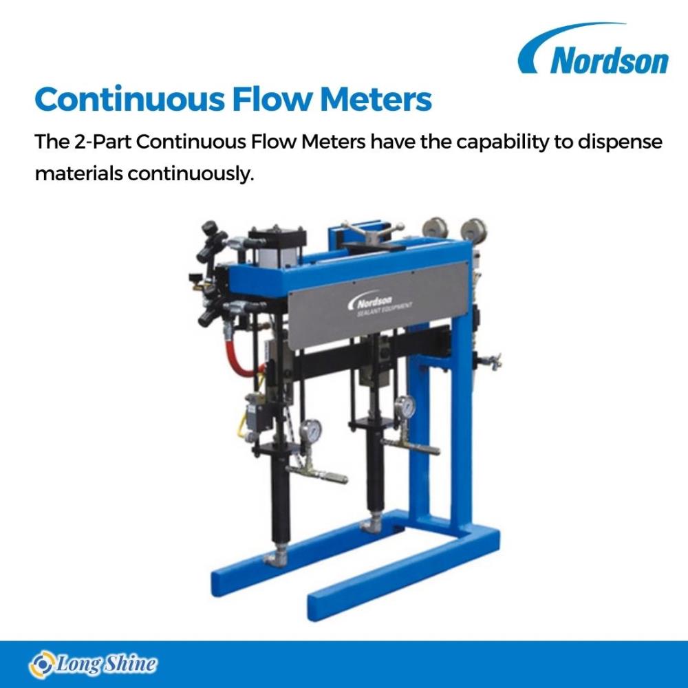 Continuous Flow Meters,Continuous Flow Meters,METERING & MIXING SYSTEMS,Nordson ICS,Nordson ICS,Machinery and Process Equipment/Applicators and Dispensers/Dispensers