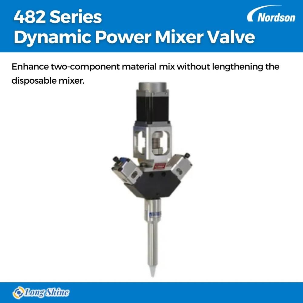 482 Series Dynamic Power Mixer Valve,482 series Dynamic Power mixer valve,Dispensing Vavles,Nordson ICS,Nordson ICS,Machinery and Process Equipment/Applicators and Dispensers/Dispensers