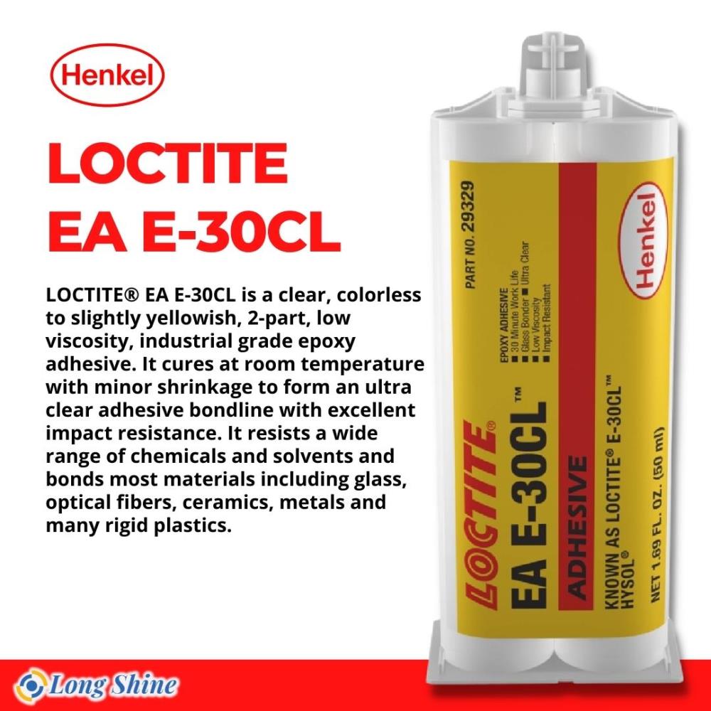 LOCTITE EA E-30CL,Loctite EA E-30CL,Loctite,กาวล็อคไทท์,Henkel,Sealants and Adhesives/Adhesives