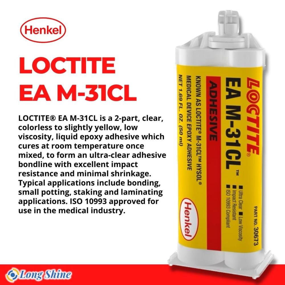 LOCTITE EA M-31CL,Loctite EA M-31CL,Loctite,กาวล็อคไทท์,Henkel,Sealants and Adhesives/Adhesives