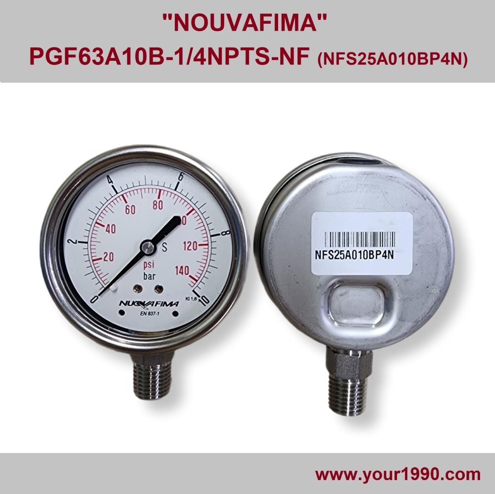 Pressure Gauge,Pressure Gauge/Gauge/เกจ,NuovaFima,Instruments and Controls/Gauges