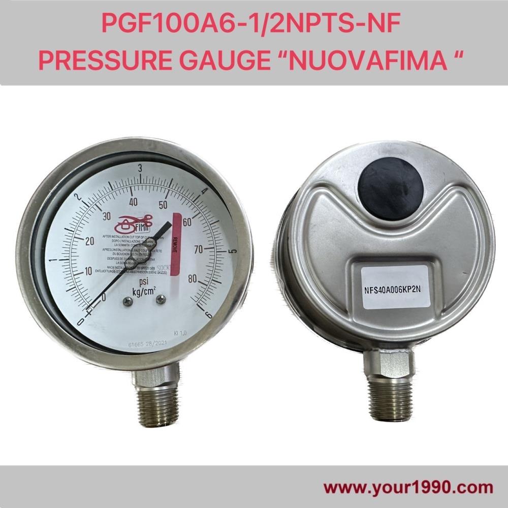 Pressure Gauge,Pressure Gauge/เกจ,NuovaFima,Instruments and Controls/Gauges