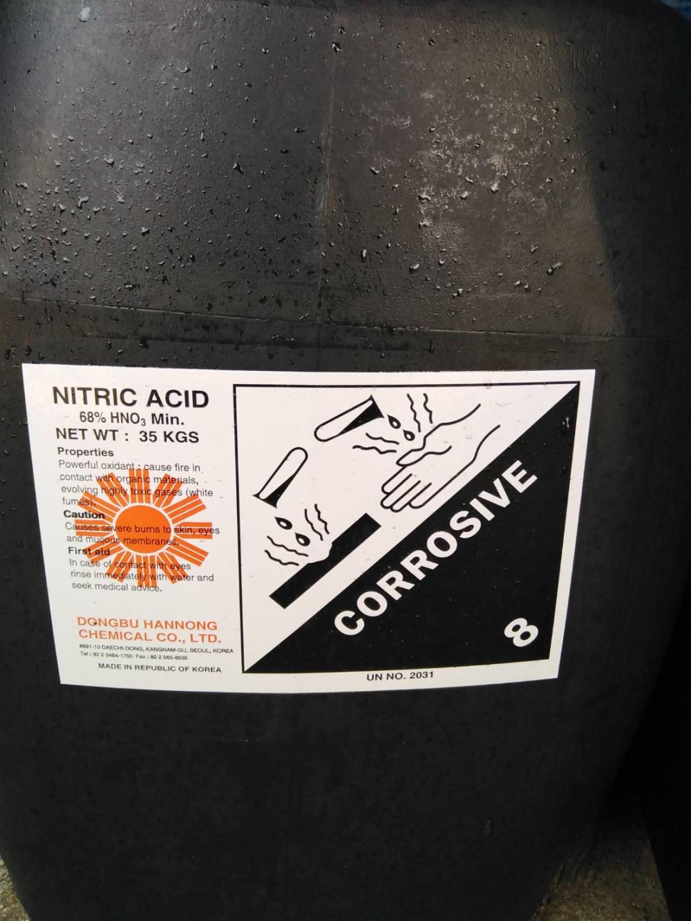 กรดไนตริก / กรดดินประสิว / Nitric acid 68%