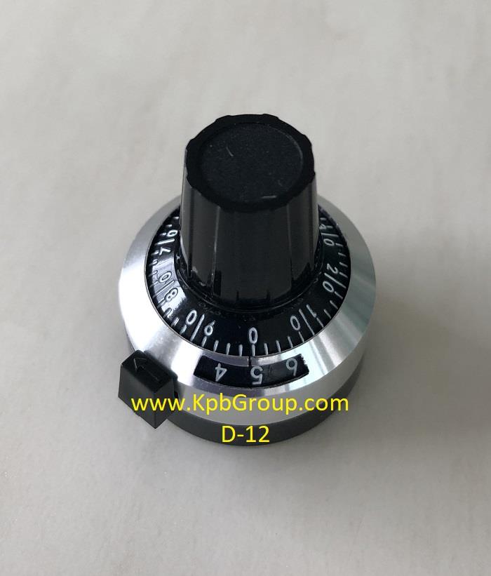 MIDORI Multi-turn Dial D-12,D-12, MIDORI, Multi-turn Dial,MIDORI,Instruments and Controls/Potentiometers