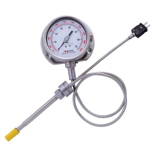 Flexible Stem Melt Pressure Gauge,Pressure Gauge, เกจวัดความดัน, ZHYQ,Instruments and Controls/Gauges